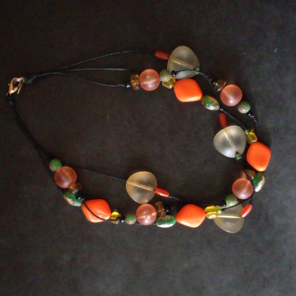 Teresa Goodall colorful necklace